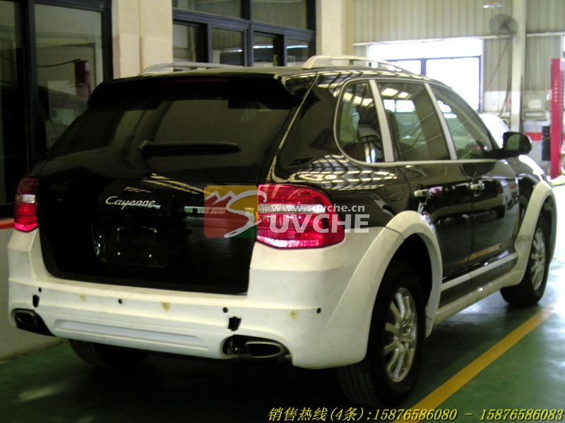 保时捷卡宴改装大包围